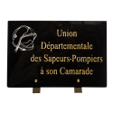Plaque granit commémorative UDSP