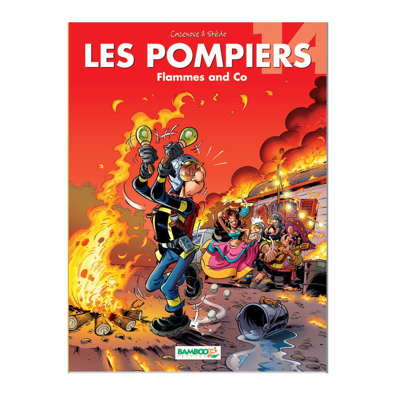 BD Les pompiers 14 Flamme and co