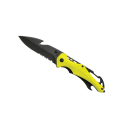 Couteau sécurité emergency jaune