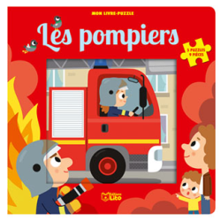 Livre de 5 Puzzles Les Pompiers