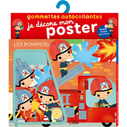 Les pompiers Je décore mon poster