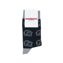 Chaussettes marine casque Sapeurs Pompiers gris