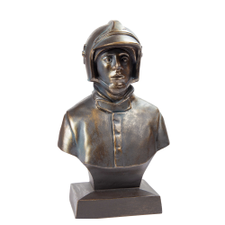 Buste Sapeur Pompier bronze